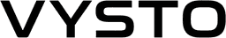 Vysto text logo